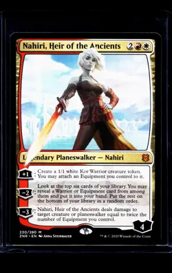 2020 MTG Magic The Gathering ZNR Zendikar Rising #230 Nahiri Heir of the Ancient - Image 1