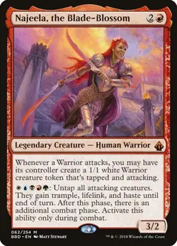 Najeela, the Blade-Blossom Battlebond LP MTG - Image 1