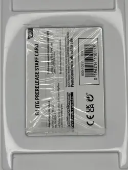Pokemon TCG Journey Together STAFF PROMO PACK SEALED - Image 2