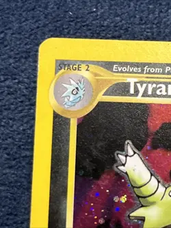 Pokemon Tyranitar Neo Discovery Holo Rare Card 12/75 WOTC SET BREAK - Image 2