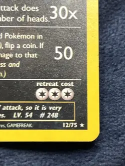 Pokemon Tyranitar Neo Discovery Holo Rare Card 12/75 WOTC SET BREAK - Image 4