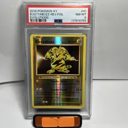 Pokemon PSA 8 NM-MT Electabuzz 41/108 XY Evolutions Reverse Holofoil 2016 S#2640 - Image 1