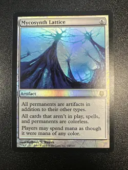 Mycosynth Lattice Darksteel Foil 130/165 NM JL - Image 1