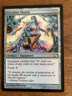 MTG Paradise Mantle Modern Masters Foil Uncommon NM - Image 1