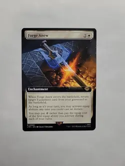 MTG - Forge Anew (Extended Art) LTR Regular Rare #0349 - Image 1