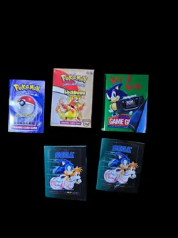 WOTC Pokemon Lockdown Fossil Theme Deck ***BOX ONLY*** & Sega Posters. - Image 1
