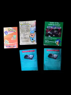 WOTC Pokemon Lockdown Fossil Theme Deck ***BOX ONLY*** & Sega Posters. - Image 3