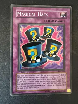 Yugioh - Magical Hats - 1st Edition - PSV-033 - Super Rare - LP - Image 1