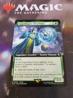 Mtg. Bugenhagen, Wise Elder. Extended Art. Final Fantasy. Pack Fresh - Image 1