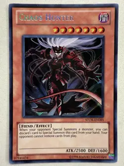 YUGIOH CHAOS HUNTER STOR-EN085 SECRET NM - Image 1