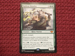 Railway Brawler - Outlaws of Thunder Junction - MTG Magic the Gathering - Image 1