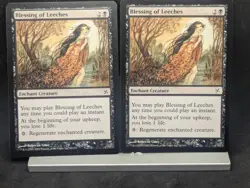 Blessing of Leeches X2 LP Betrayers of Kamigawa MTG - Image 1