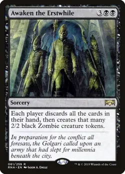 Awaken the Erstwhile Ravnica Allegiance Light Play MTG Magic DNA GAMES - Image 1