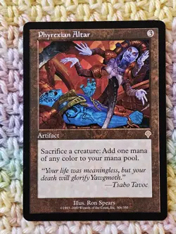Phyrexian Altar Invasion Regular MTG Card LP Condition - Image 1
