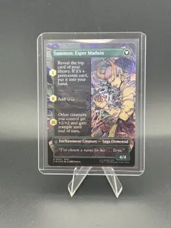 Magic MTG Final Fantasy Esper Origins (Borderless) FIN 0370 Foil Rare - Image 2