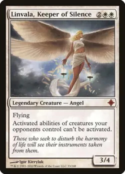 Linvala, Keeper of Silence Rise of the Eldrazi MTG - Image 1