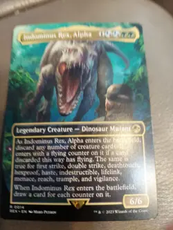 Indominus Rex, Alpha (Borderless) Universes Beyond: Jurassic Pikachu World... - Image 1