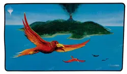Ultra•PRO MtG Dominaria Remastered BIRDS OF PARADISE Black Stitched Playmat NEW - Image 1