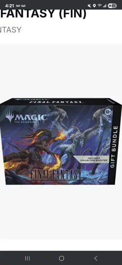 Magic The Gathering Final Fantasy Gift Bundle Sealed - collector's pack in box - Image 2
