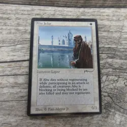 Magic The Gathering MTG Abu Jafar Arabian Nights 1993 MP Good Ungraded - Image 1