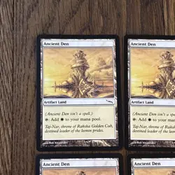 MTG Ancient Den Mirrodin Regular Common Playset X4 Never Played NM - Image 2