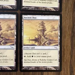 MTG Ancient Den Mirrodin Regular Common Playset X4 Never Played NM - Image 4