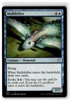 2021 Forgotten Realms Commander Mulldrifter #87 Commander/Uncommon - Image 1