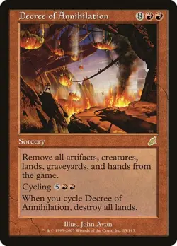Decree of Annihilation Scourge MP MTG - Image 1