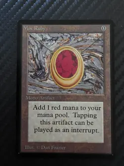 Mox Ruby FNM Card - Image 1