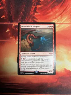 Stormbreath Dragon Commander: Tarkir: Dragonstorm Regular - Image 1