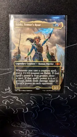 Eshki, Temur's Roar (Borderless) Commander: Tarkir: Dragonstorm Regular - Image 2