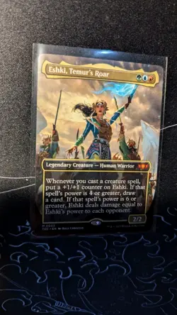 Eshki, Temur's Roar (Borderless) Commander: Tarkir: Dragonstorm Regular - Image 3