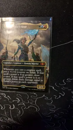 Eshki, Temur's Roar (Borderless) Commander: Tarkir: Dragonstorm Regular - Image 4
