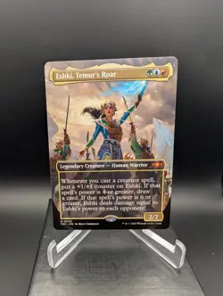 Eshki, Temur's Roar (Borderless) Commander: Tarkir: Dragonstorm Regular - Image 1