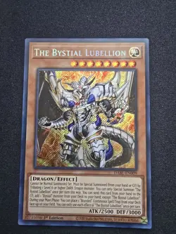 2x Yu‑Gi‑Oh! The Bystial Lubellion DABL‑EN009 Secret Rare - 1st Edition - NM - Image 2