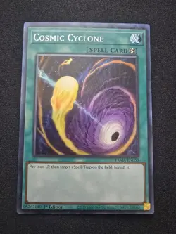 Yu‑Gi‑Oh! Cosmic Cyclone TAMA‑EN053 Collector’s Rare - 1st Edition - NM - Image 1