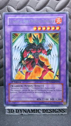 | Yugioh Elemental Hero Phoenix Enforcer DP05-EN012 Rare LP 🔥 | - Image 1