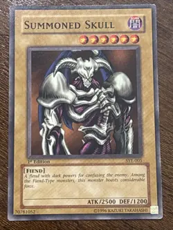 Summoned Skull SYE-005 Starter Deck: Yugi Evolution 1st Edition Common LP - Image 1