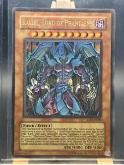 Yu-Gi-Oh! Raviel Lord of Phantasms SOI-EN003 Ultra Rare - Image 1