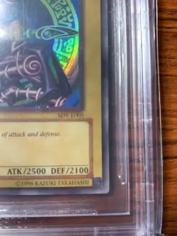 2002 Yu-Gi-Oh! Dark Magician SDY-006 EURO (SDY-E005) BGS 9 MINT NOT PSA - Image 5