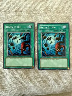 Heavy Storm SD4-EN019 & SD5-EN023 1st Edition Common x2 LP - Image 1
