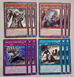 Ancient Gear Tanker Commander Advance Duel LEDE Yugioh! 1st Ed Common - Image 1