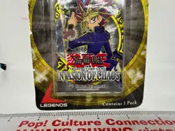 Yu-Gi-Oh 2004 Legends Booster Pack Blister Card Invasion Of Chaos 1st Edition - Image 3