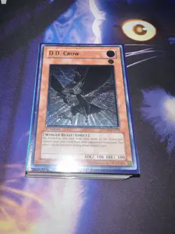 Yugioh Singles - D.D. Crow - Ultimate Rare - STON-EN024 - 1st Edition - LP - Image 1