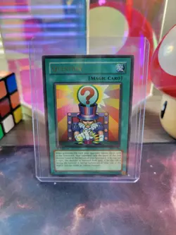 Question PGD-104 Yu-Gi-Oh TCG Pharaonic Guardian Ultra Rare 1st Edition LP - Image 1