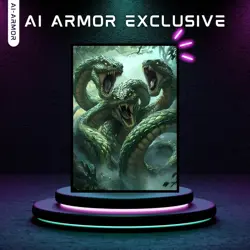(Hydra) 100ct Matte TCG/MTG Art Card Sleeves by Ai Armor Multi - Image 2