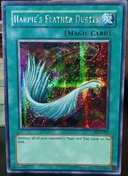 Yu-Gi-Oh Harpie's Feather Duster SDD-003 Stairway to the Destined Duel Limited - Image 1