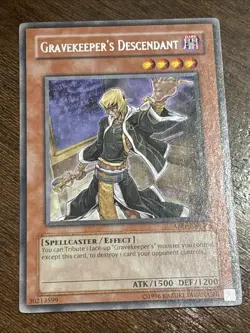 Gravekeeper's Descendant ABPF-EN028 Absolute Powerforce Unlimited Rare LP - Image 1
