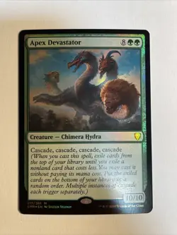 1x Mtg Commander Legends Apex Devastator Foil NM/M Magic The Gathering - Image 1
