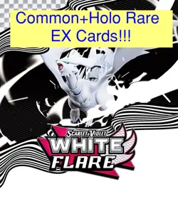 White Flare Pokemon Singles - Holo, Reverse - Common - Choose your card! - Image 1